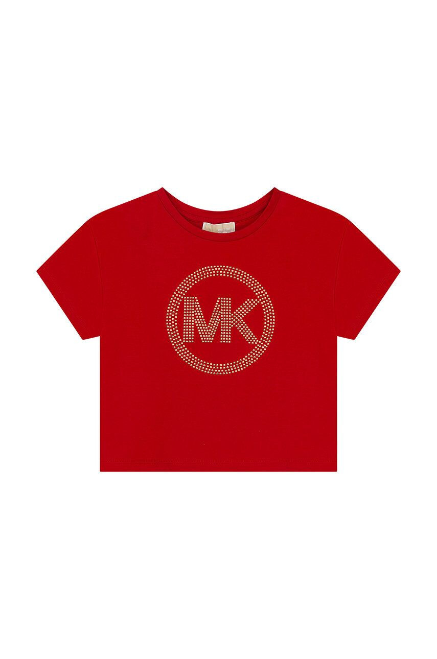 Michael Kors tricou copii culoarea rosu - Pled.ro