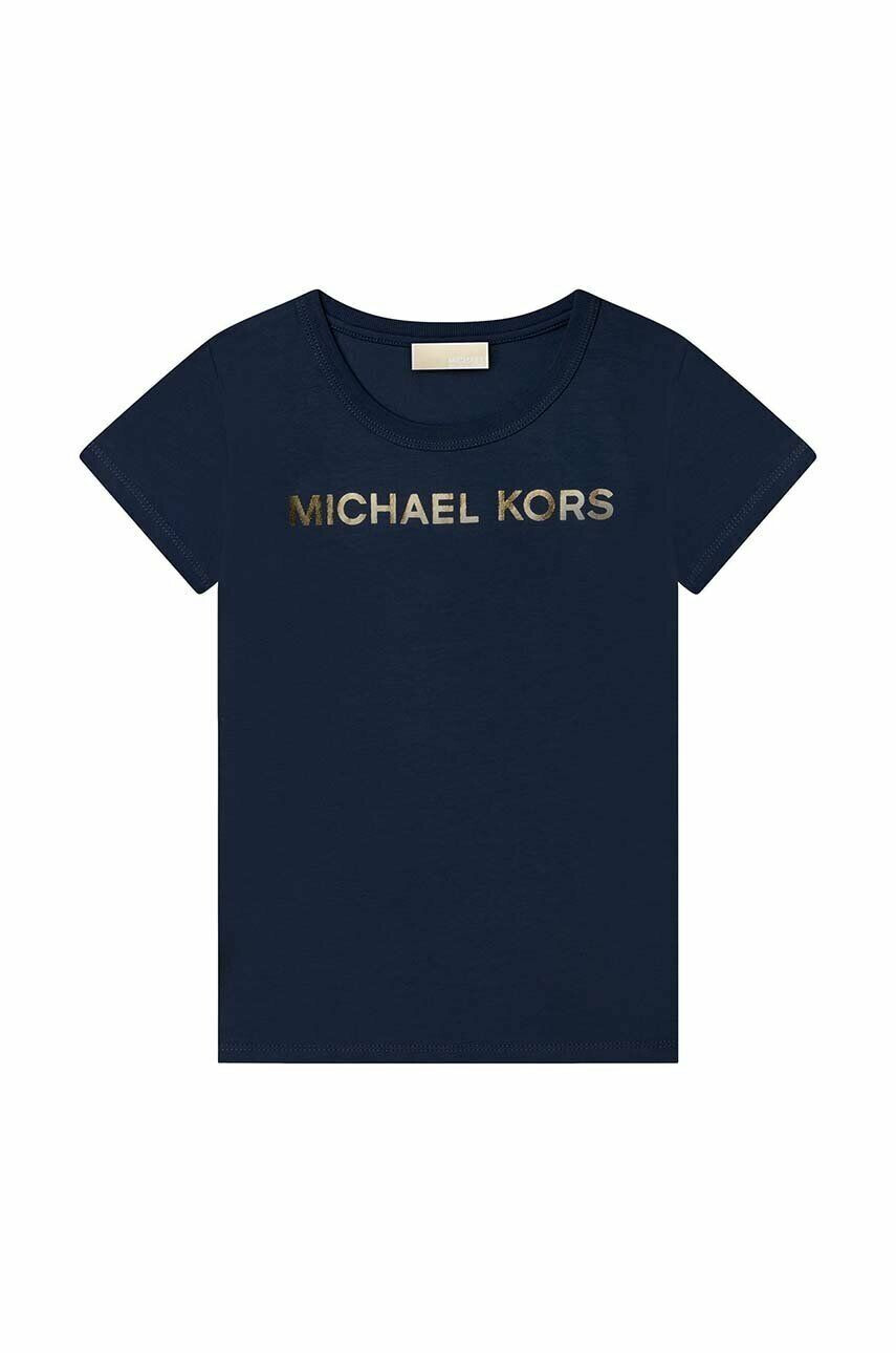 Michael Kors tricou copii culoarea albastru marin - Pled.ro