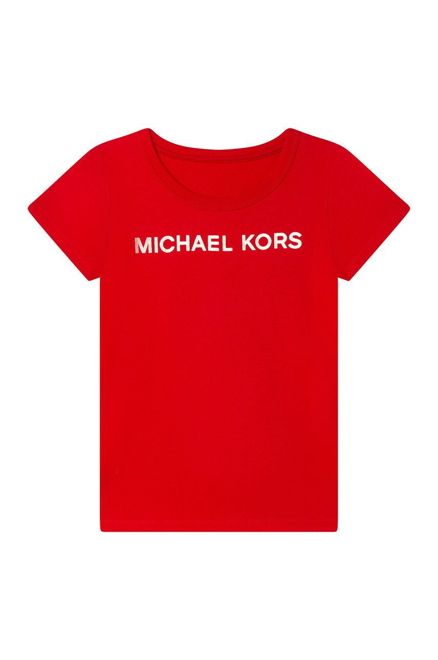 Michael Kors tricou de bumbac pentru copii culoarea albastru marin - Pled.ro