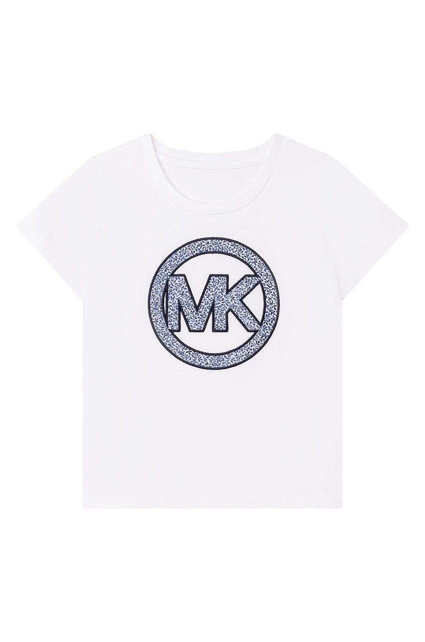 Michael Kors tricou de bumbac pentru copii culoarea albastru marin - Pled.ro