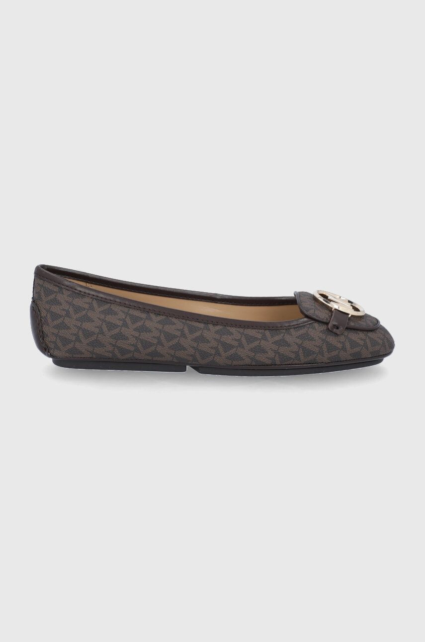 MICHAEL Michael Kors balerini Lillie Moc culoarea maro - Pled.ro