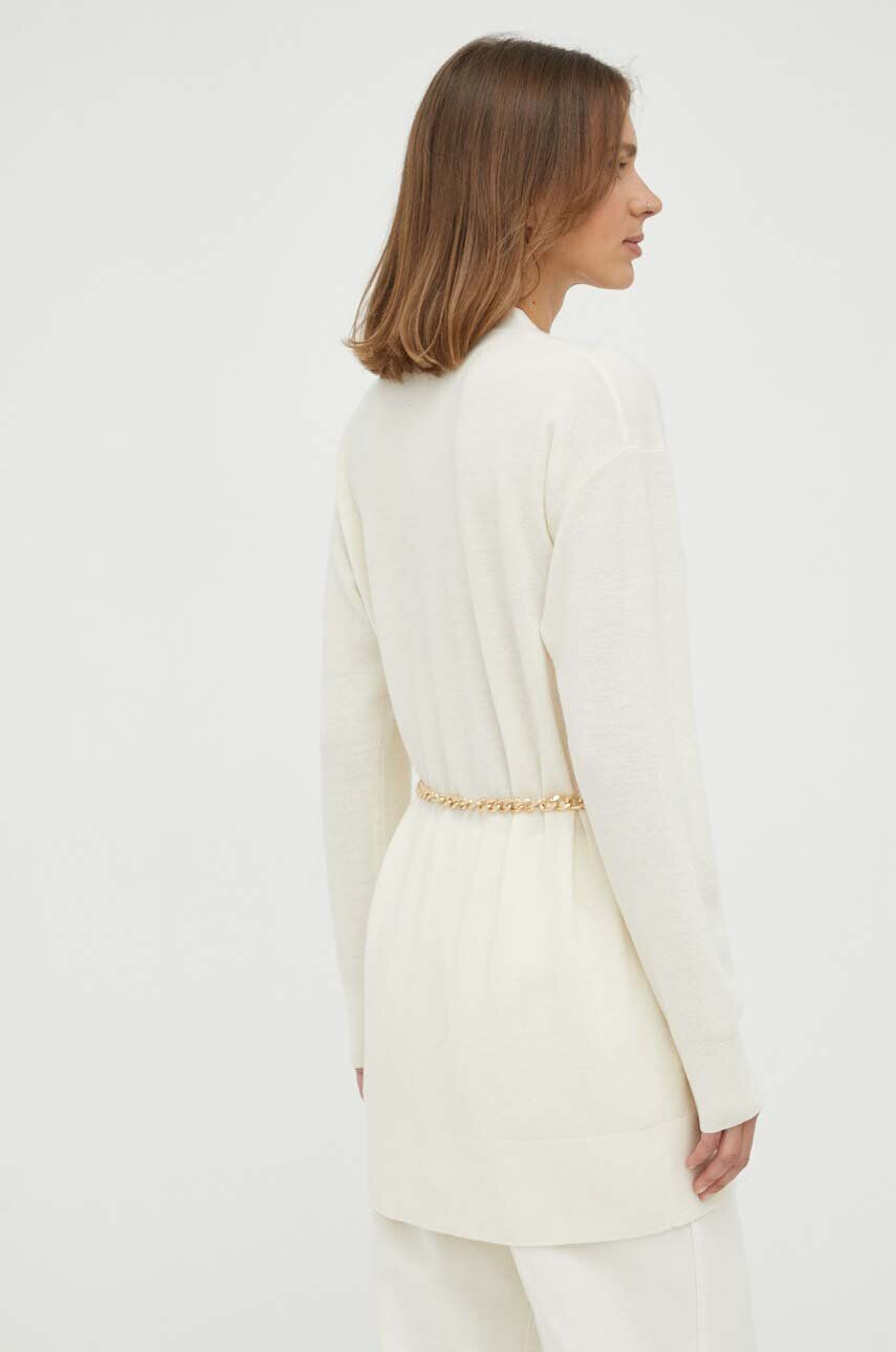 MICHAEL Michael Kors cardigan din lana culoarea bej light - Pled.ro