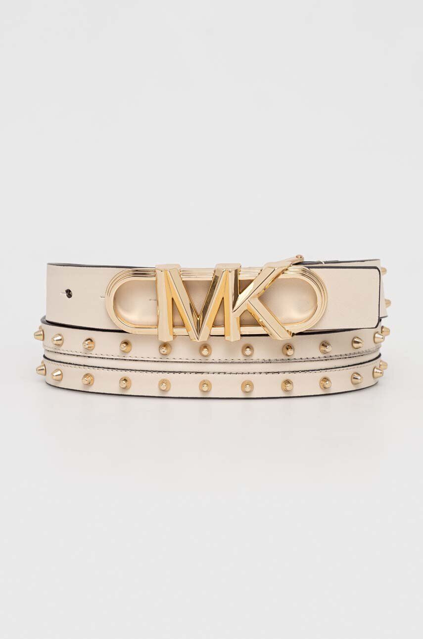 MICHAEL Michael Kors curea femei culoarea bej - Pled.ro