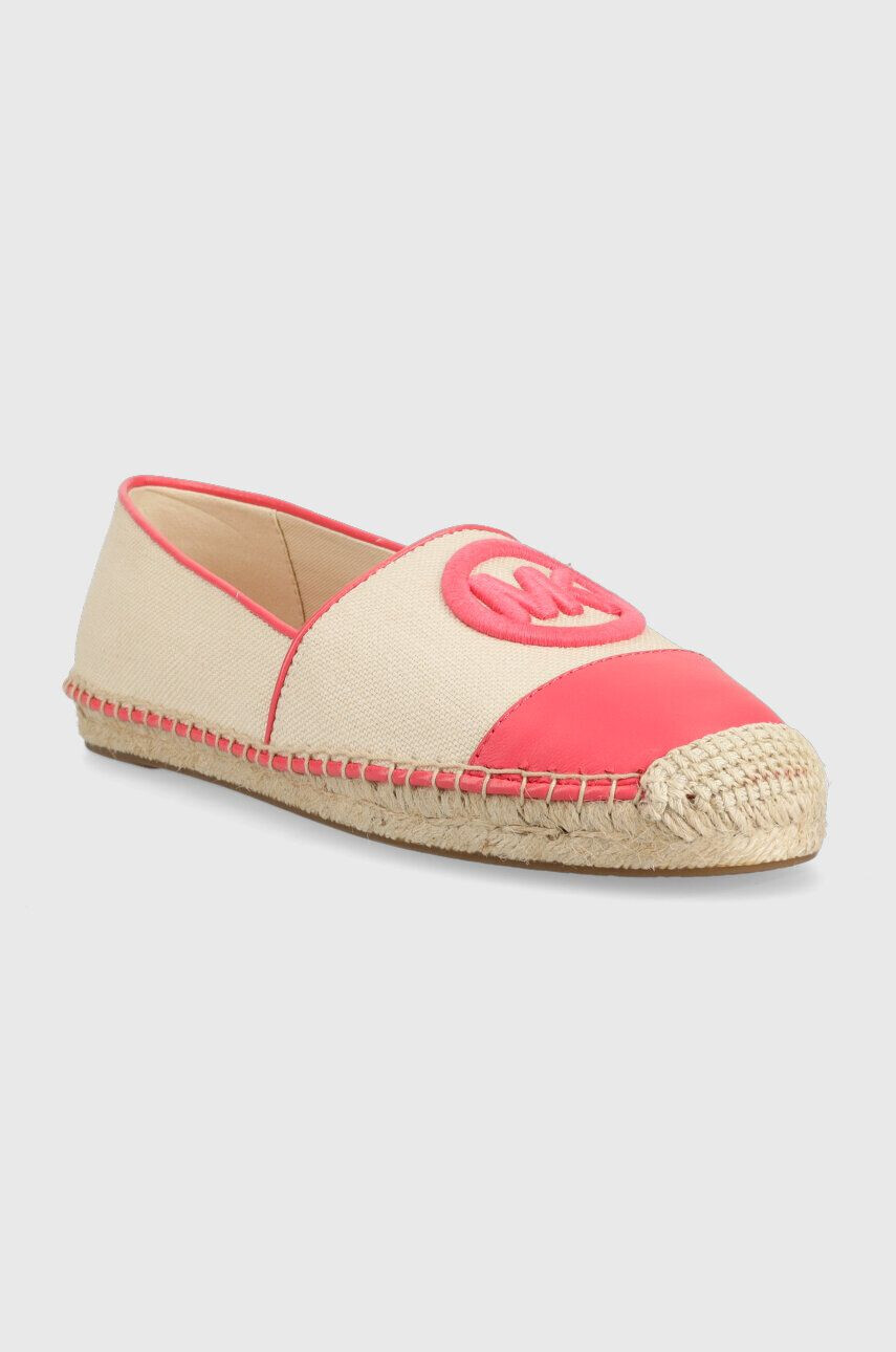 MICHAEL Michael Kors espadrile Kendrick culoarea roz 40S3KNFP1D - Pled.ro