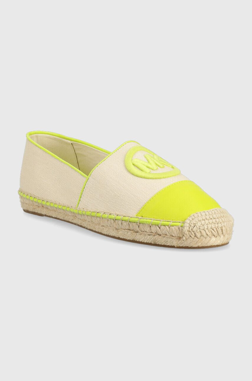 MICHAEL Michael Kors espadrile Kendrick culoarea verde 40S3KNFP1D - Pled.ro