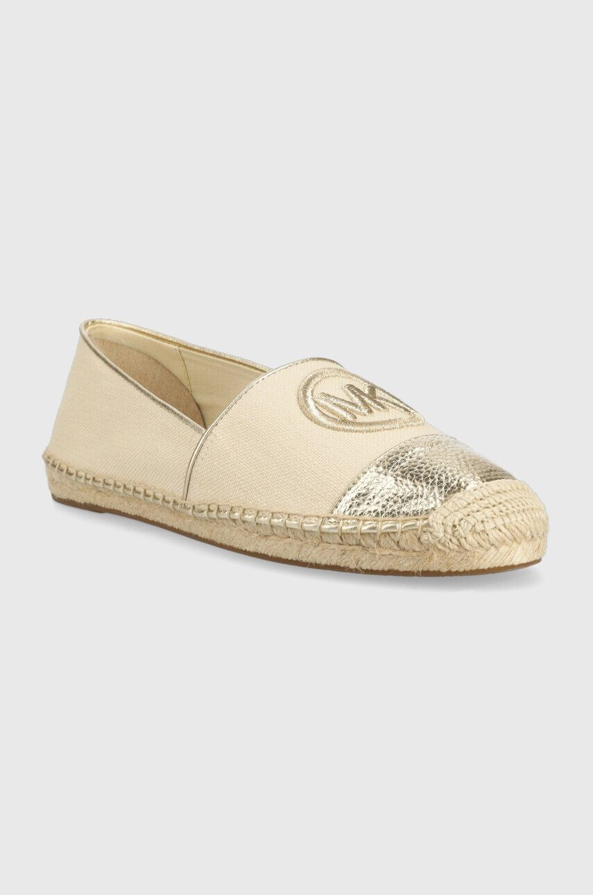 MICHAEL Michael Kors espadrile Kendrick culoarea auriu 40S3KNFP2D - Pled.ro