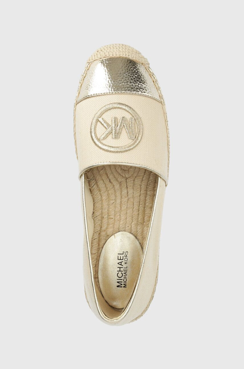 MICHAEL Michael Kors espadrile Kendrick culoarea auriu 40S3KNFP2D - Pled.ro