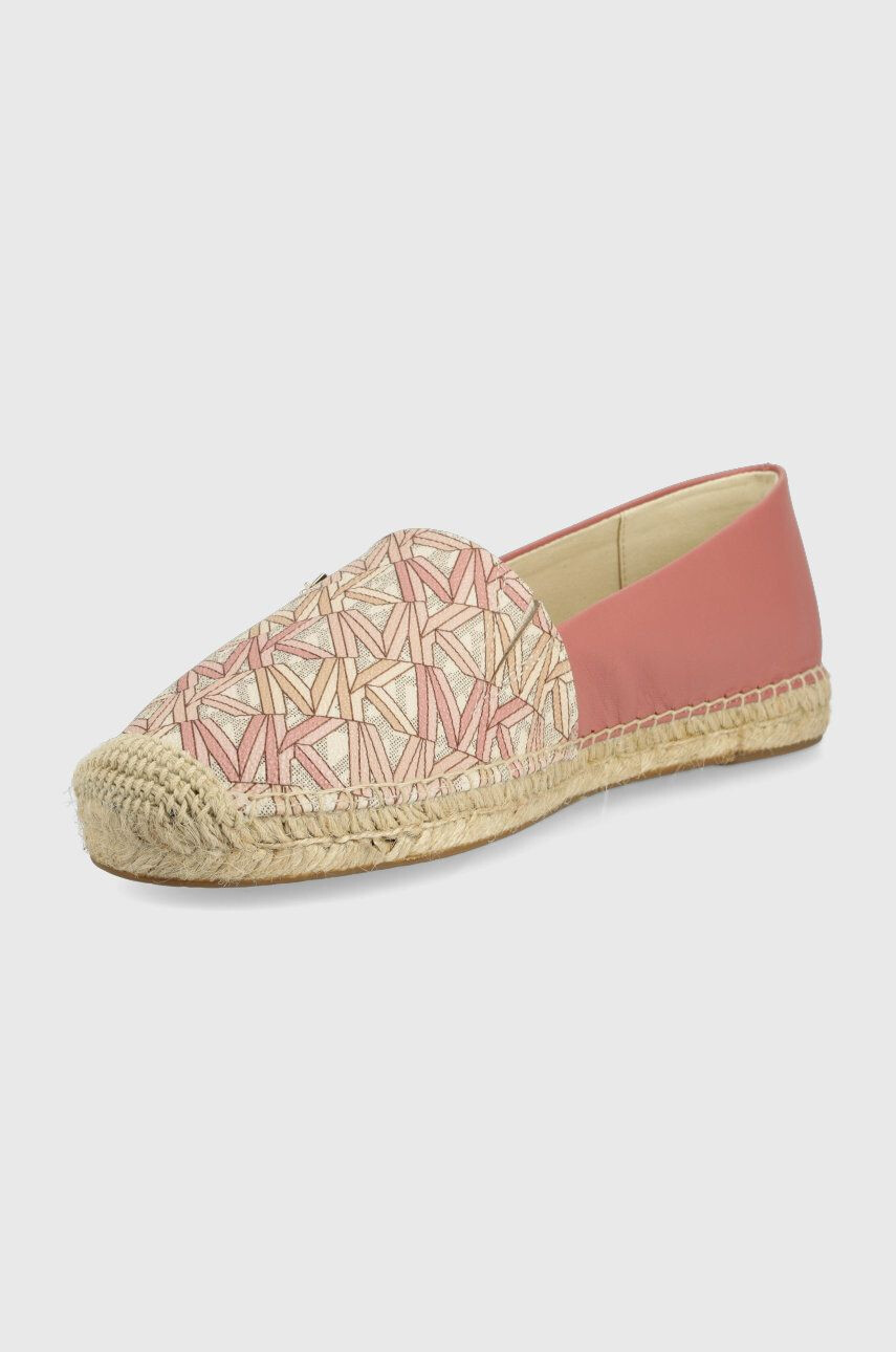 MICHAEL Michael Kors espadrile Kendrick Slip On culoarea roz - Pled.ro