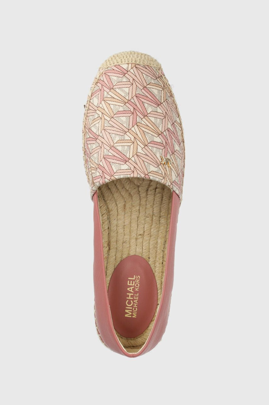 MICHAEL Michael Kors espadrile Kendrick Slip On culoarea roz - Pled.ro