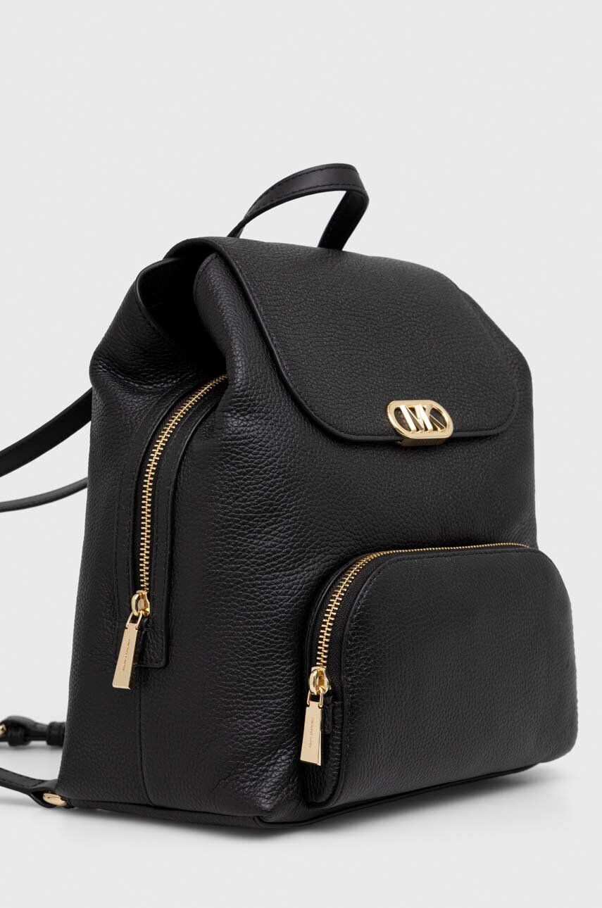 MICHAEL Michael Kors ghiozdan de piele femei culoarea negru mic neted - Pled.ro