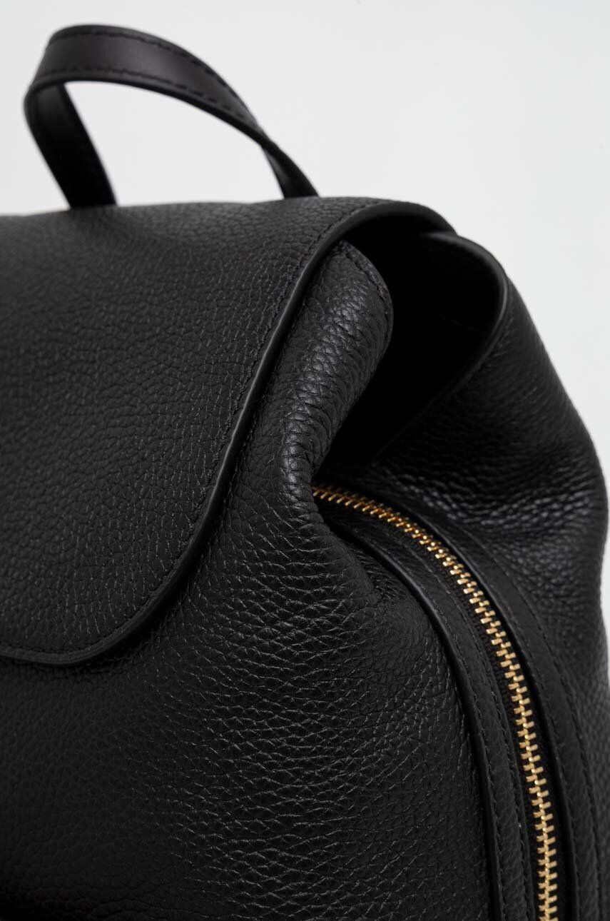 MICHAEL Michael Kors ghiozdan de piele femei culoarea negru mic neted - Pled.ro