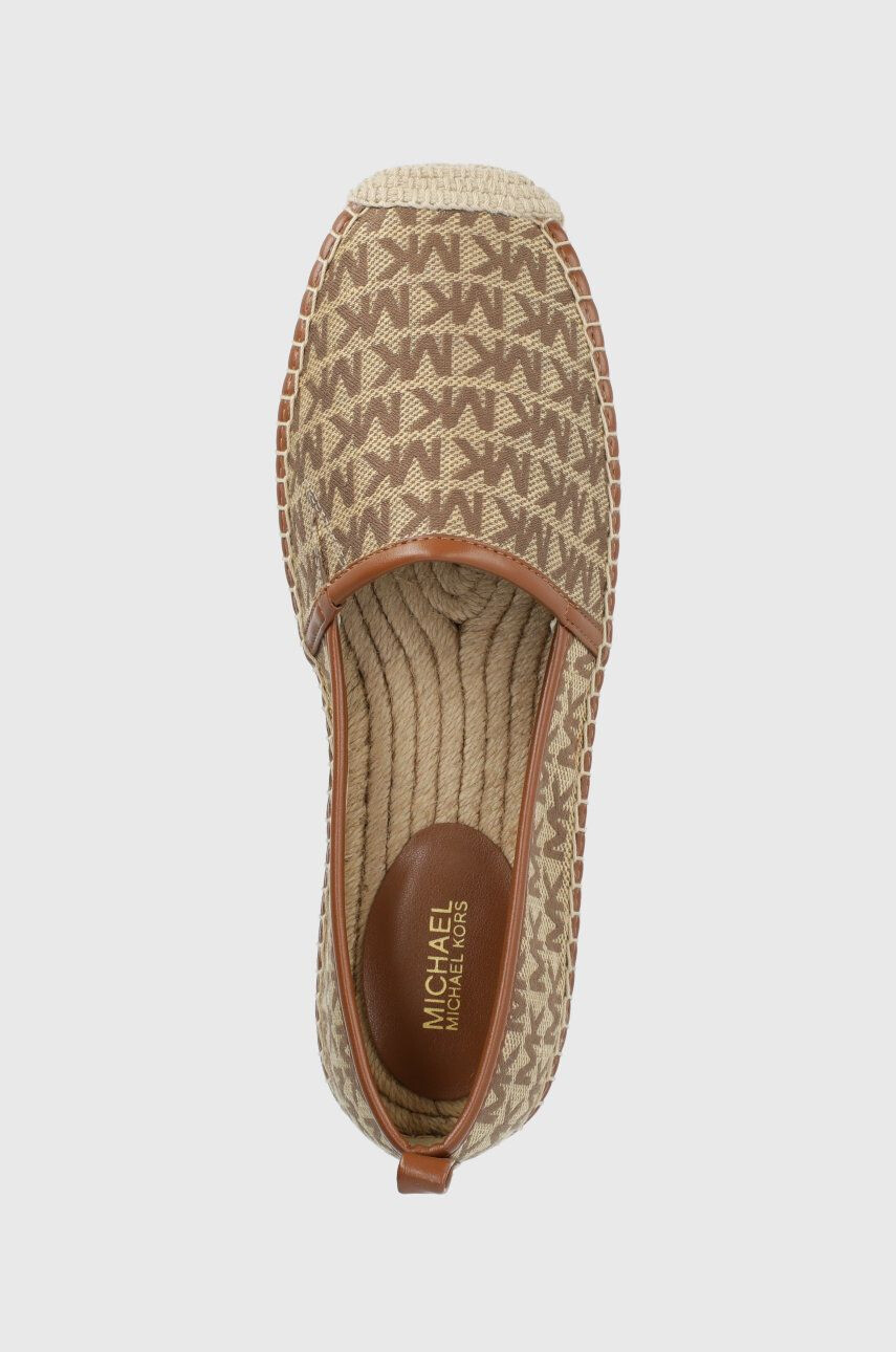 MICHAEL Michael Kors Michael Kors espadrile Lenny Espadrille culoarea maro - Pled.ro