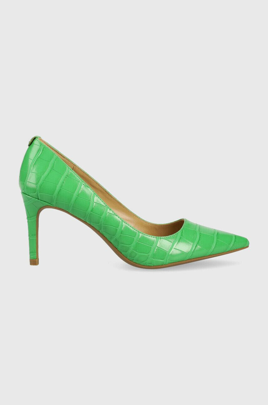 MICHAEL Michael Kors pantofi cu toc Alina culoarea verde 40R3ALMP1E - Pled.ro