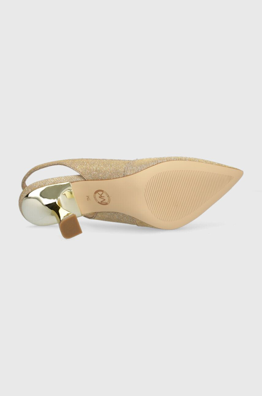 MICHAEL Michael Kors pantofi cu toc Chelsea culoarea auriu 40F3ALMS2D - Pled.ro