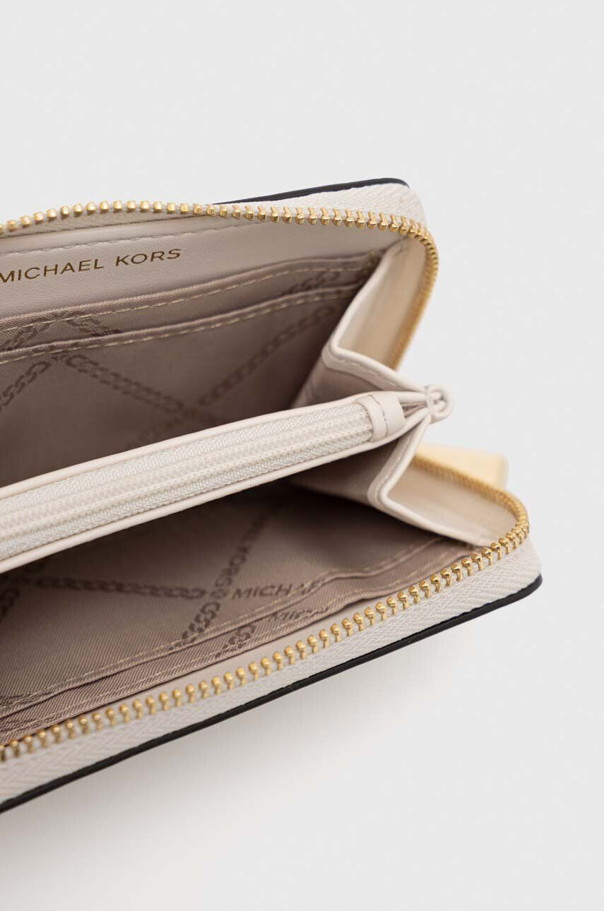 MICHAEL Michael Kors portofel femei culoarea bej - Pled.ro