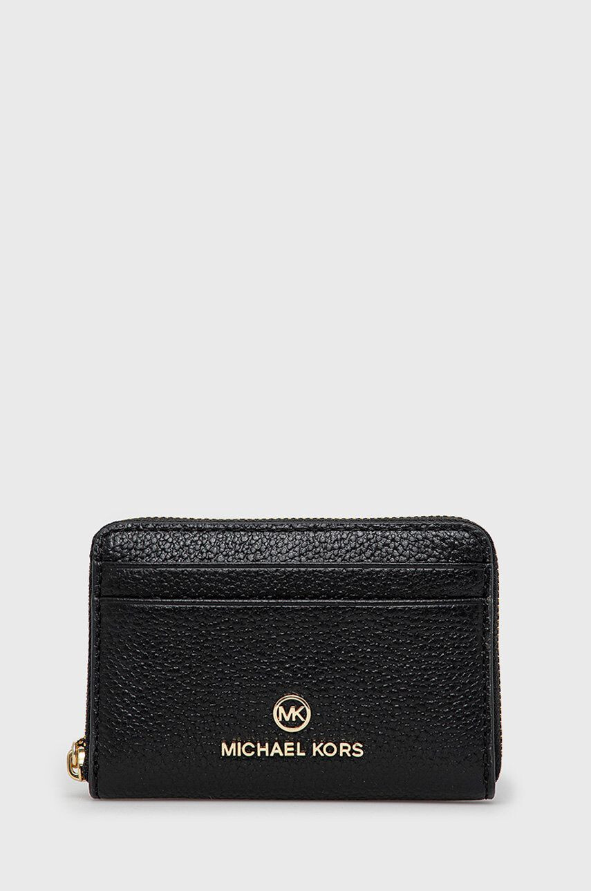 MICHAEL Michael Kors portofel de piele femei culoarea negru - Pled.ro