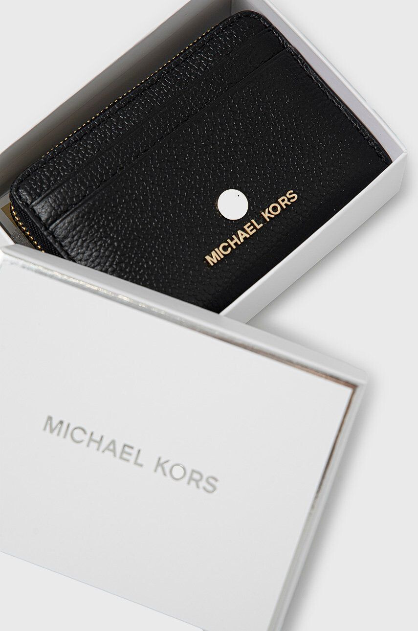 MICHAEL Michael Kors portofel de piele femei culoarea negru - Pled.ro