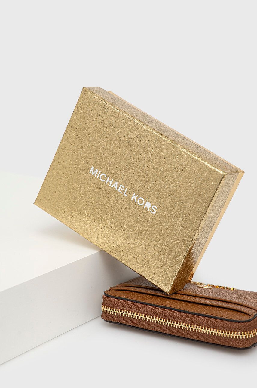 MICHAEL Michael Kors portofel de piele femei culoarea maro - Pled.ro