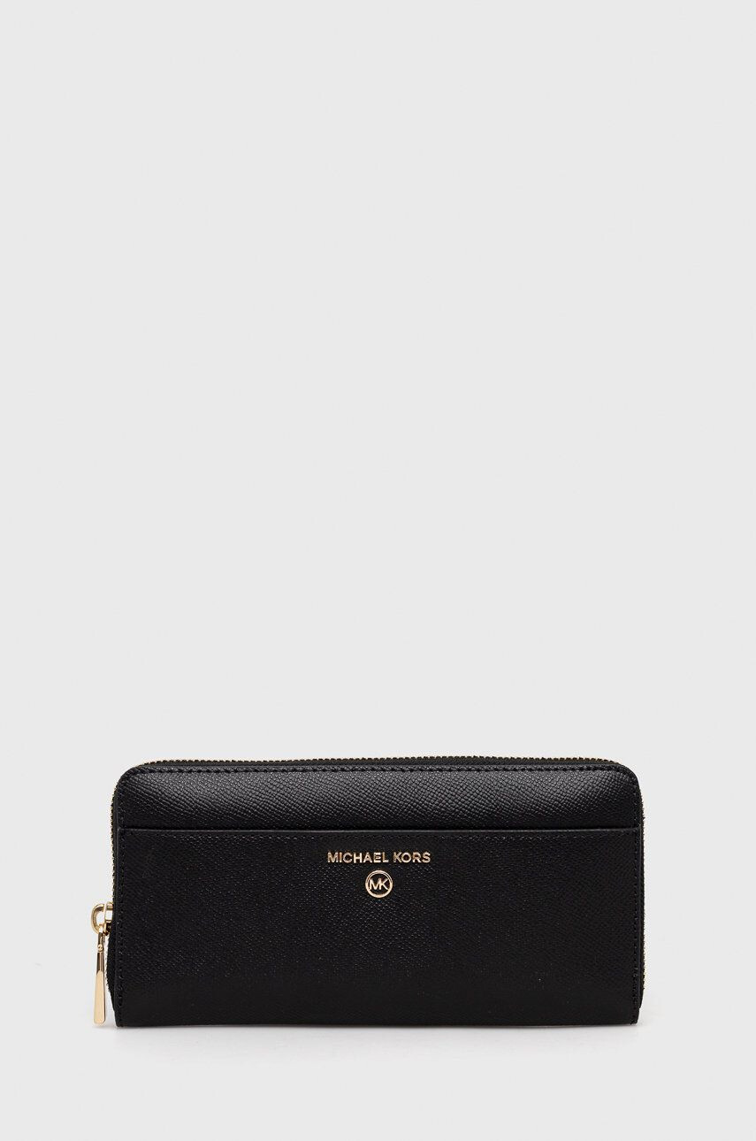 MICHAEL Michael Kors portofel de piele femei culoarea negru - Pled.ro