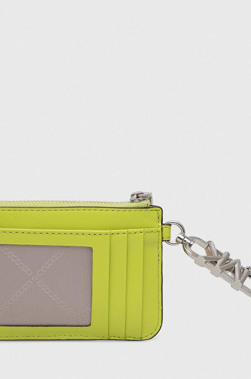 MICHAEL Michael Kors portofel de piele femei culoarea verde - Pled.ro