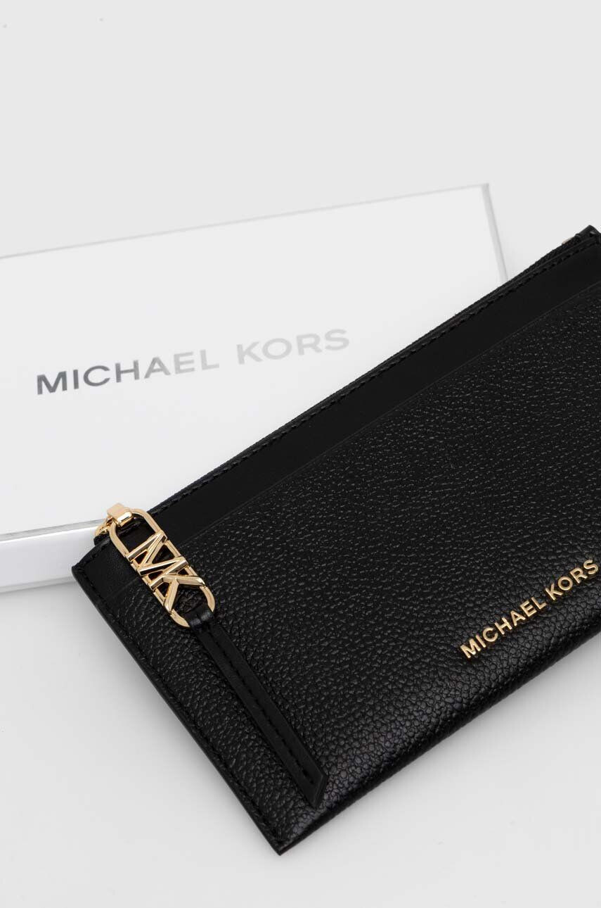 MICHAEL Michael Kors portofel de piele femei culoarea maro - Pled.ro