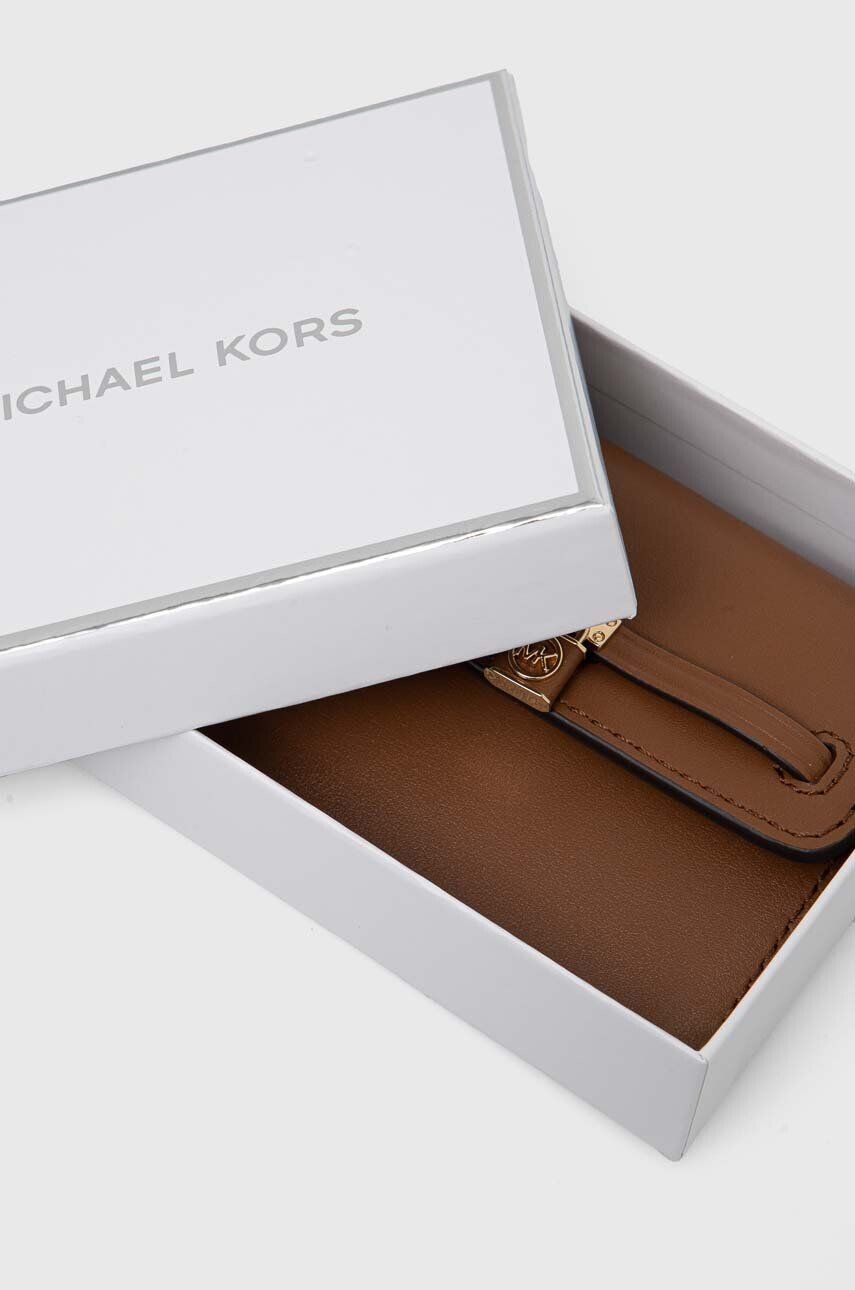 MICHAEL Michael Kors portofel de piele femei culoarea maro - Pled.ro