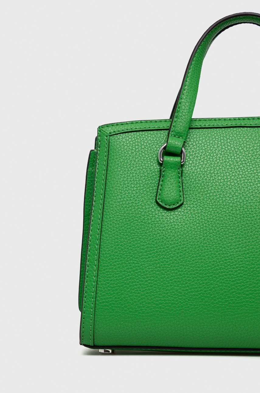 MICHAEL Michael Kors poseta de piele culoarea verde - Pled.ro