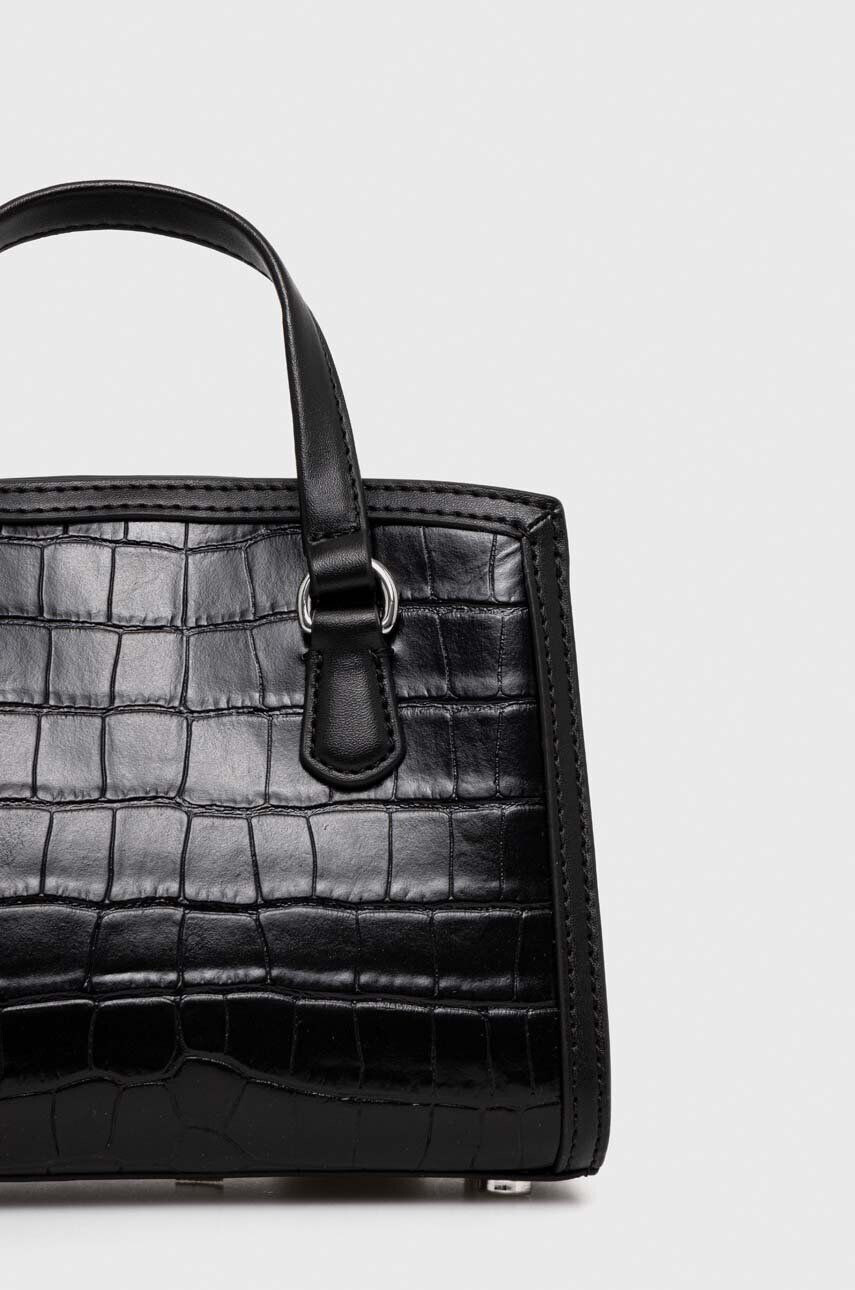 MICHAEL Michael Kors poseta de piele culoarea negru - Pled.ro