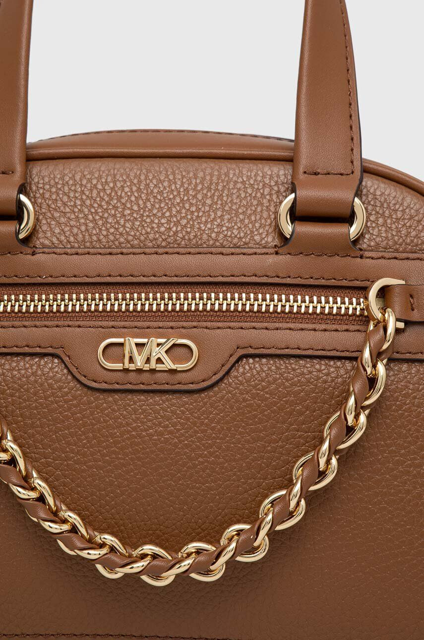 MICHAEL Michael Kors poseta de piele culoarea maro - Pled.ro