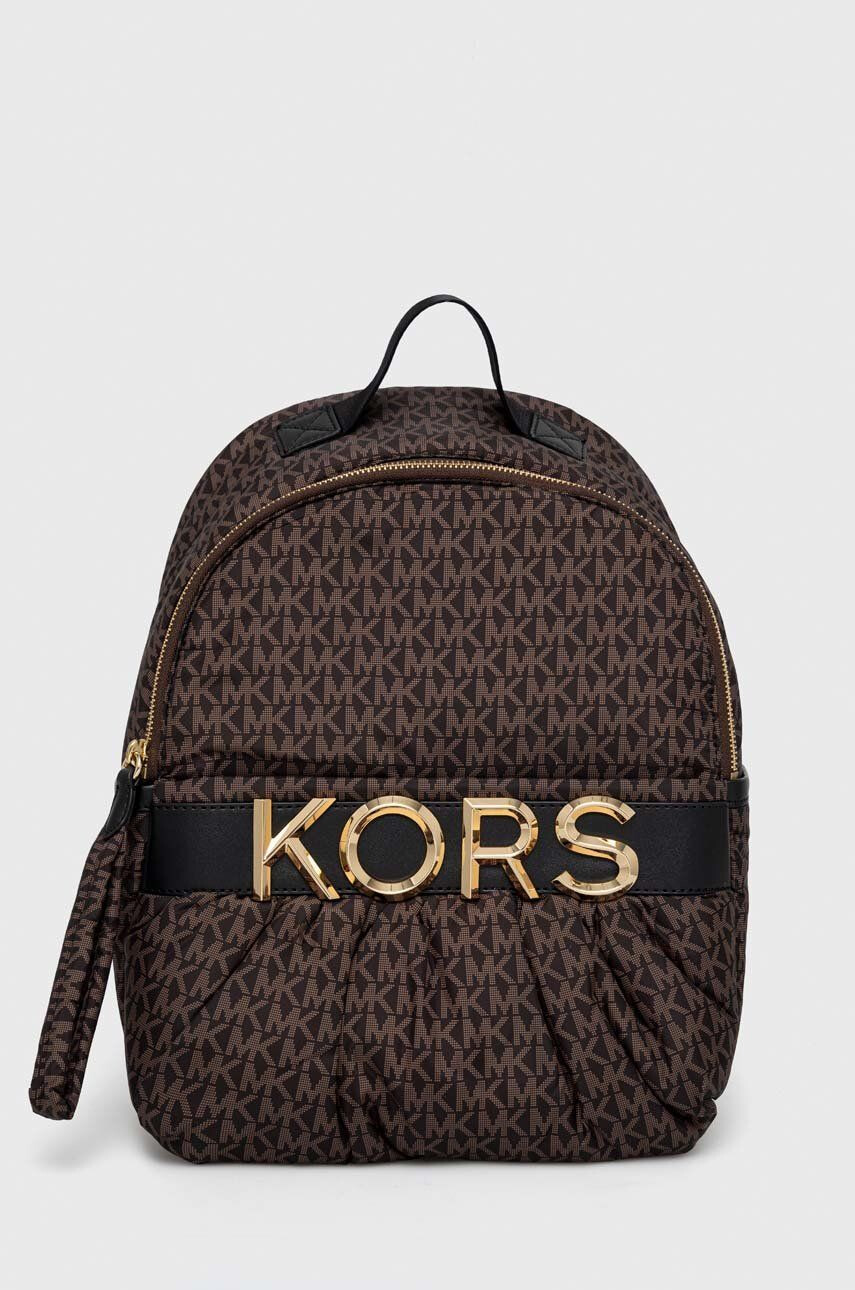 MICHAEL Michael Kors rucsac femei culoarea maro mic modelator - Pled.ro