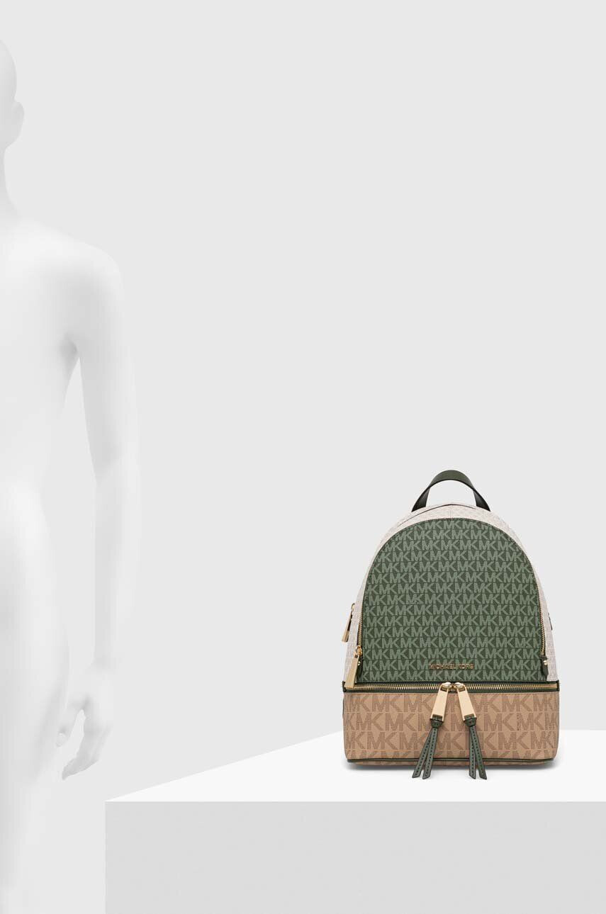 MICHAEL Michael Kors rucsac femei culoarea verde mic modelator - Pled.ro