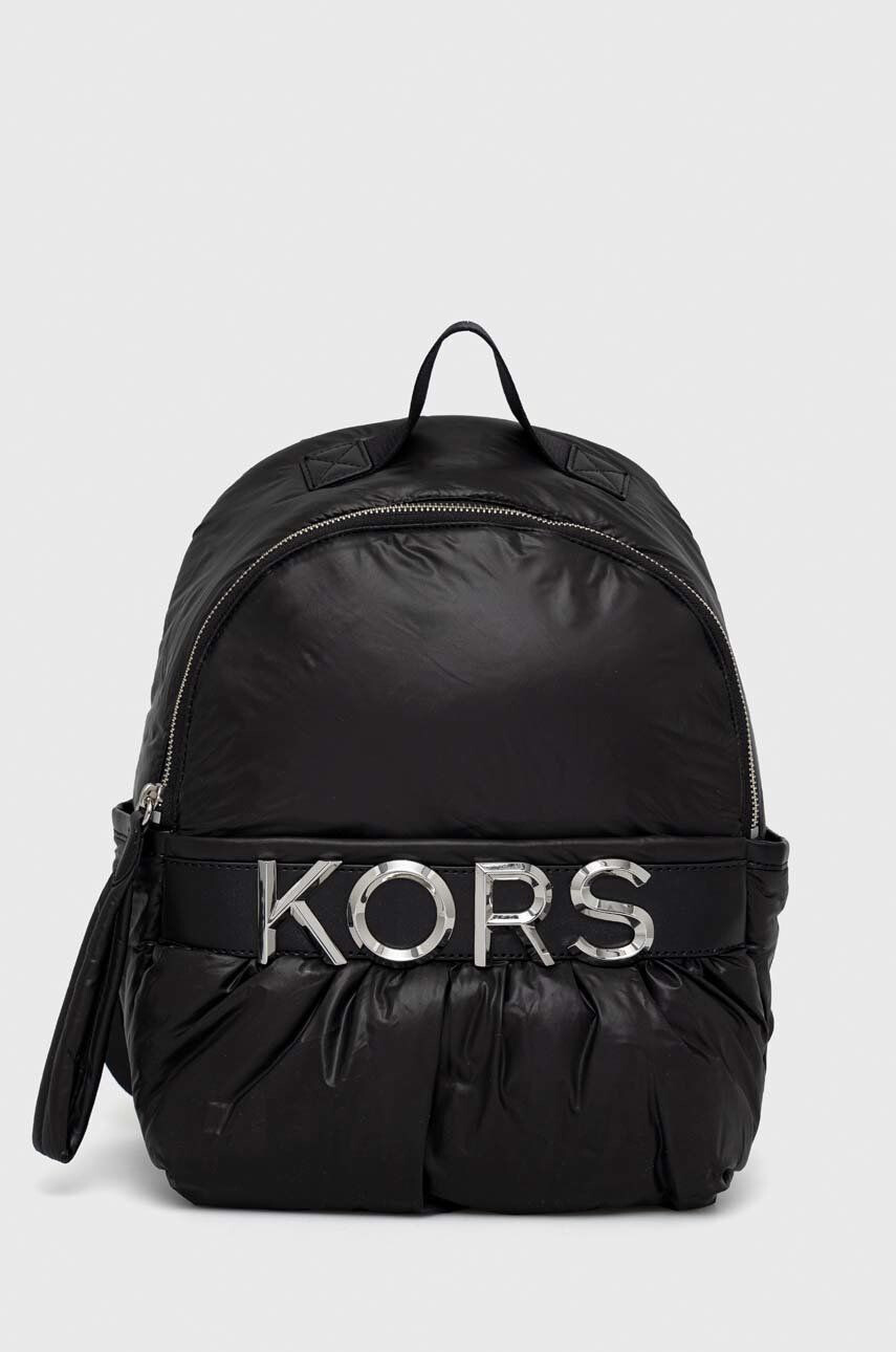 MICHAEL Michael Kors rucsac femei culoarea negru mic cu imprimeu - Pled.ro