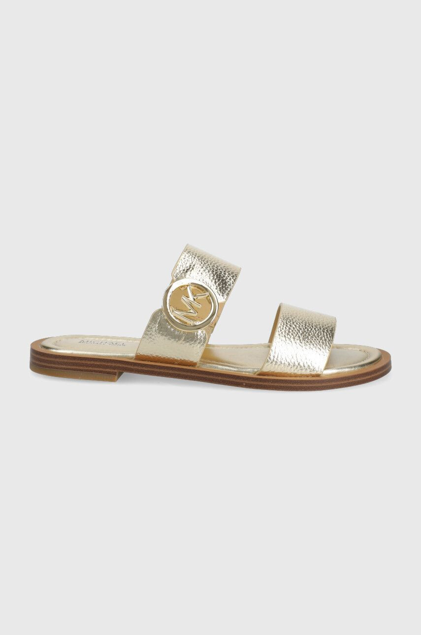 MICHAEL Michael Kors slapi de piele Summer Sandal - Pled.ro