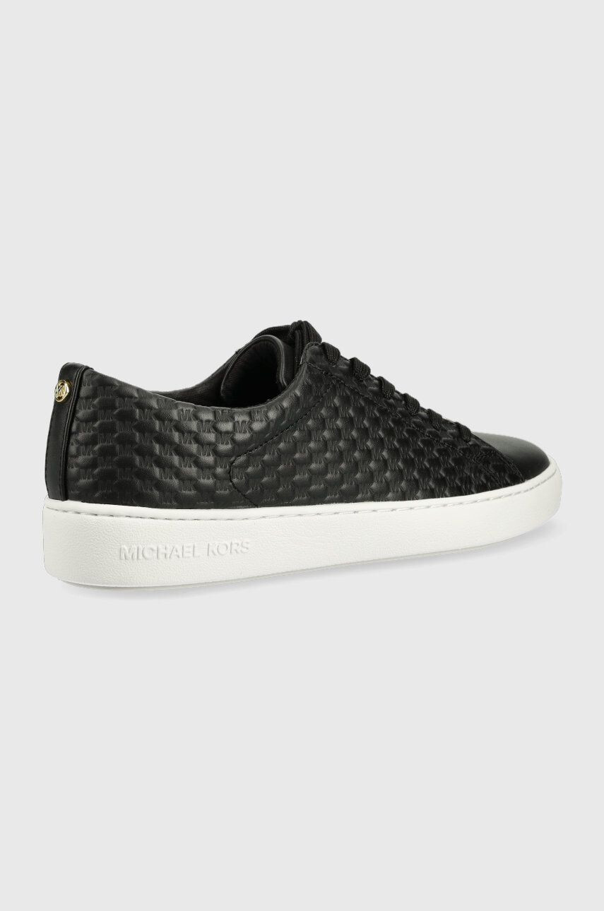 MICHAEL Michael Kors sneakers din piele Keaton culoarea negru - Pled.ro