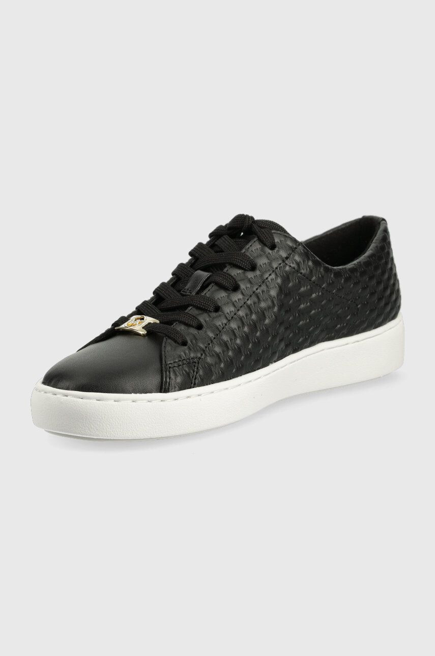 MICHAEL Michael Kors sneakers din piele Keaton culoarea negru - Pled.ro