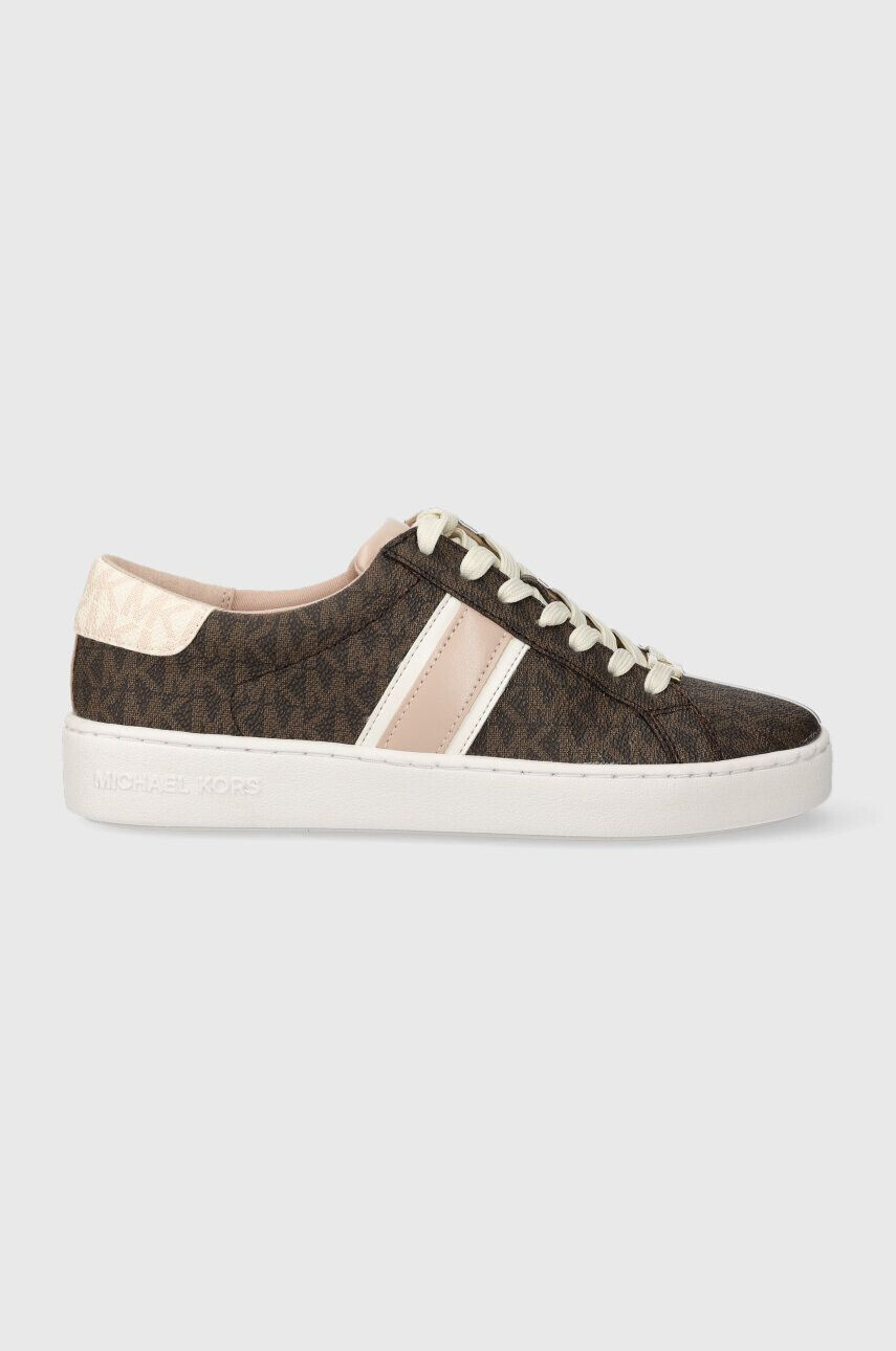 MICHAEL Michael Kors sneakers Irving culoarea maro 43F3IRFS1B - Pled.ro