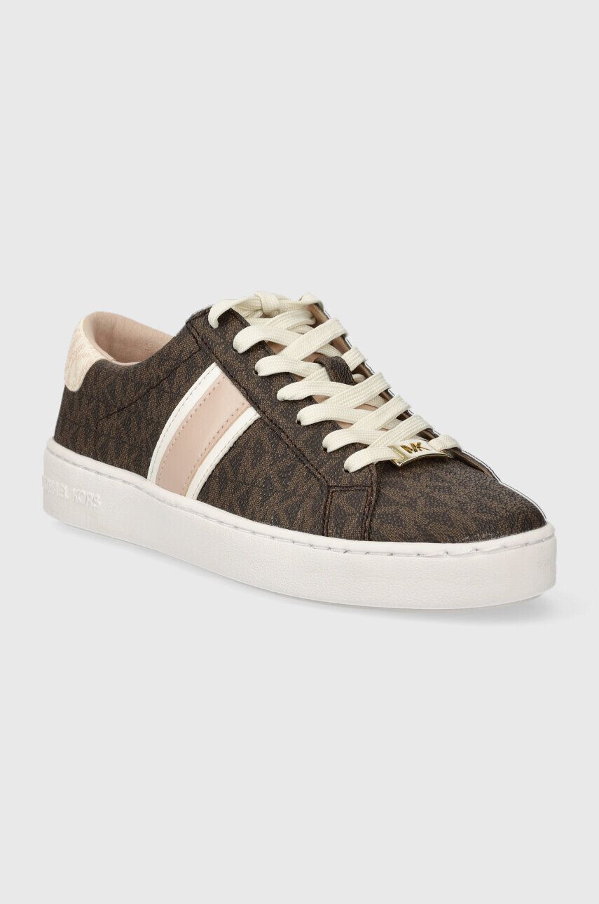 MICHAEL Michael Kors sneakers Irving culoarea maro 43F3IRFS1B - Pled.ro