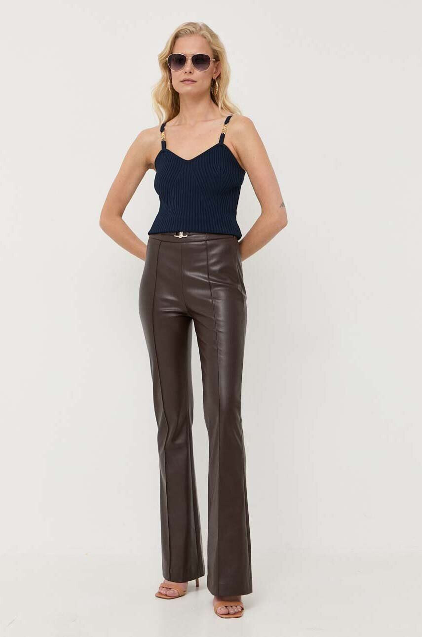 MICHAEL Michael Kors top femei culoarea albastru marin - Pled.ro