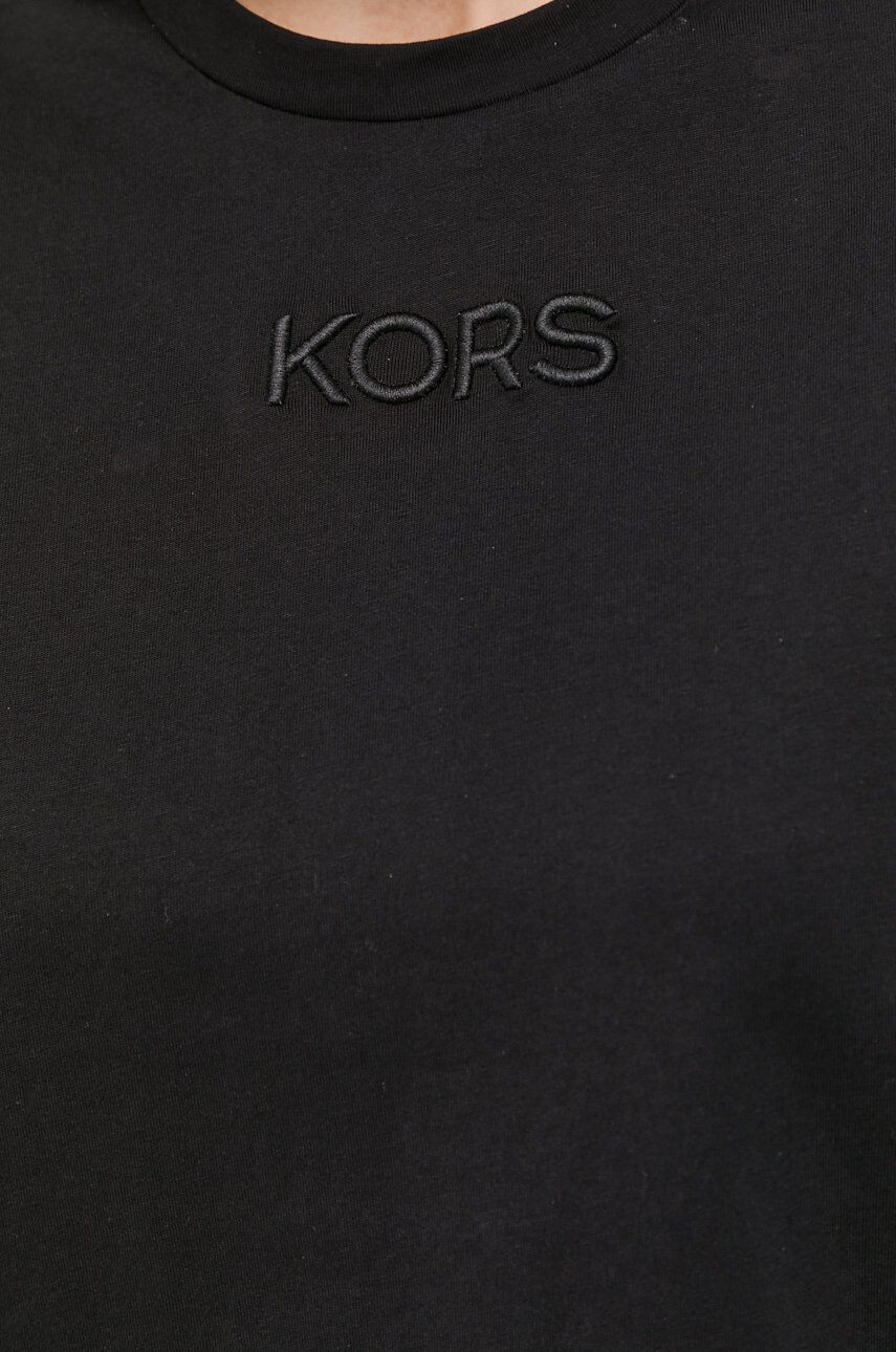 MICHAEL Michael Kors tricou din bumbac culoarea negru - Pled.ro