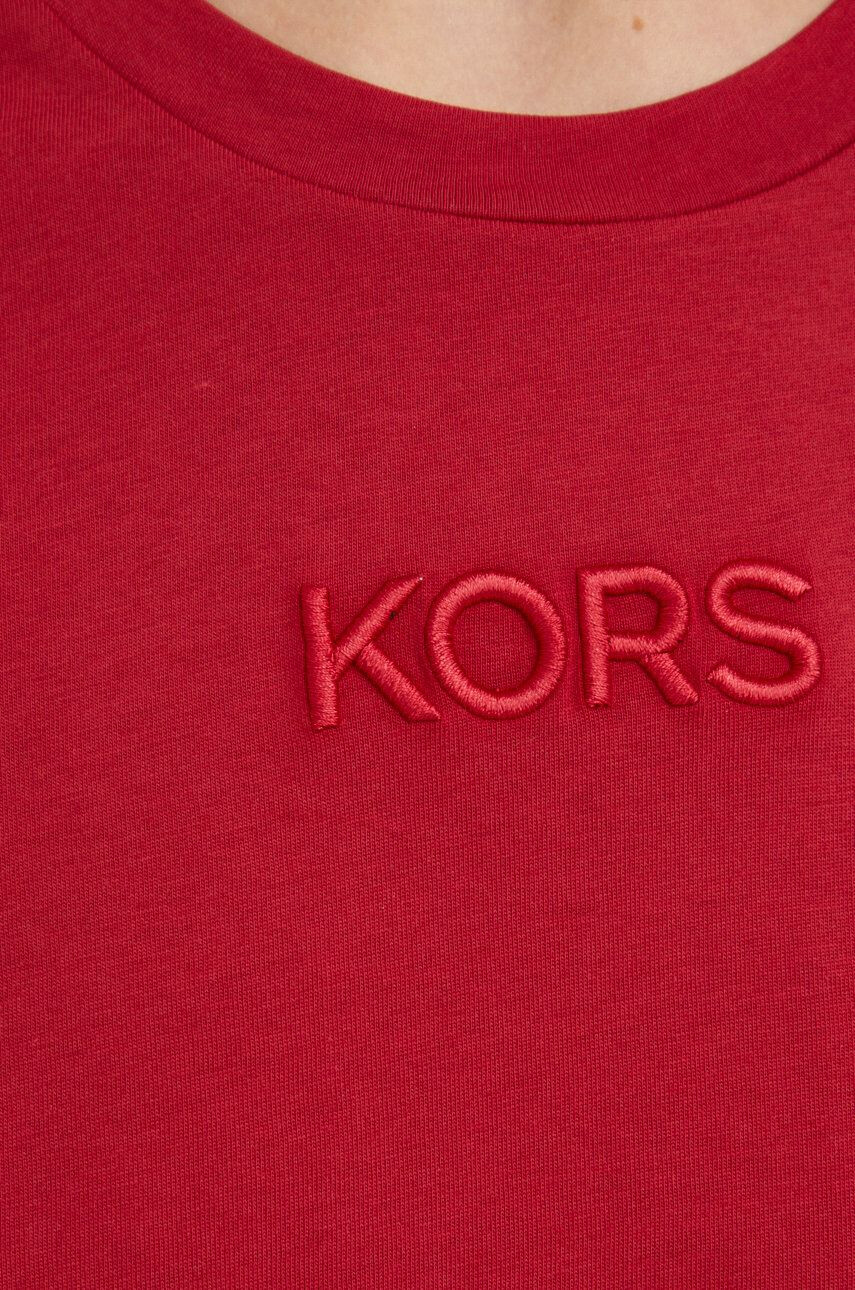 MICHAEL Michael Kors tricou din bumbac culoarea rosu - Pled.ro