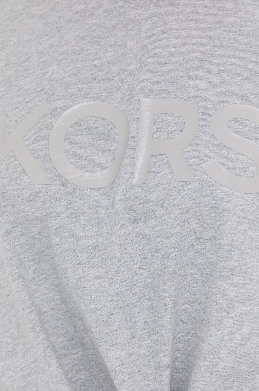 MICHAEL Michael Kors tricou din bumbac culoarea bej - Pled.ro