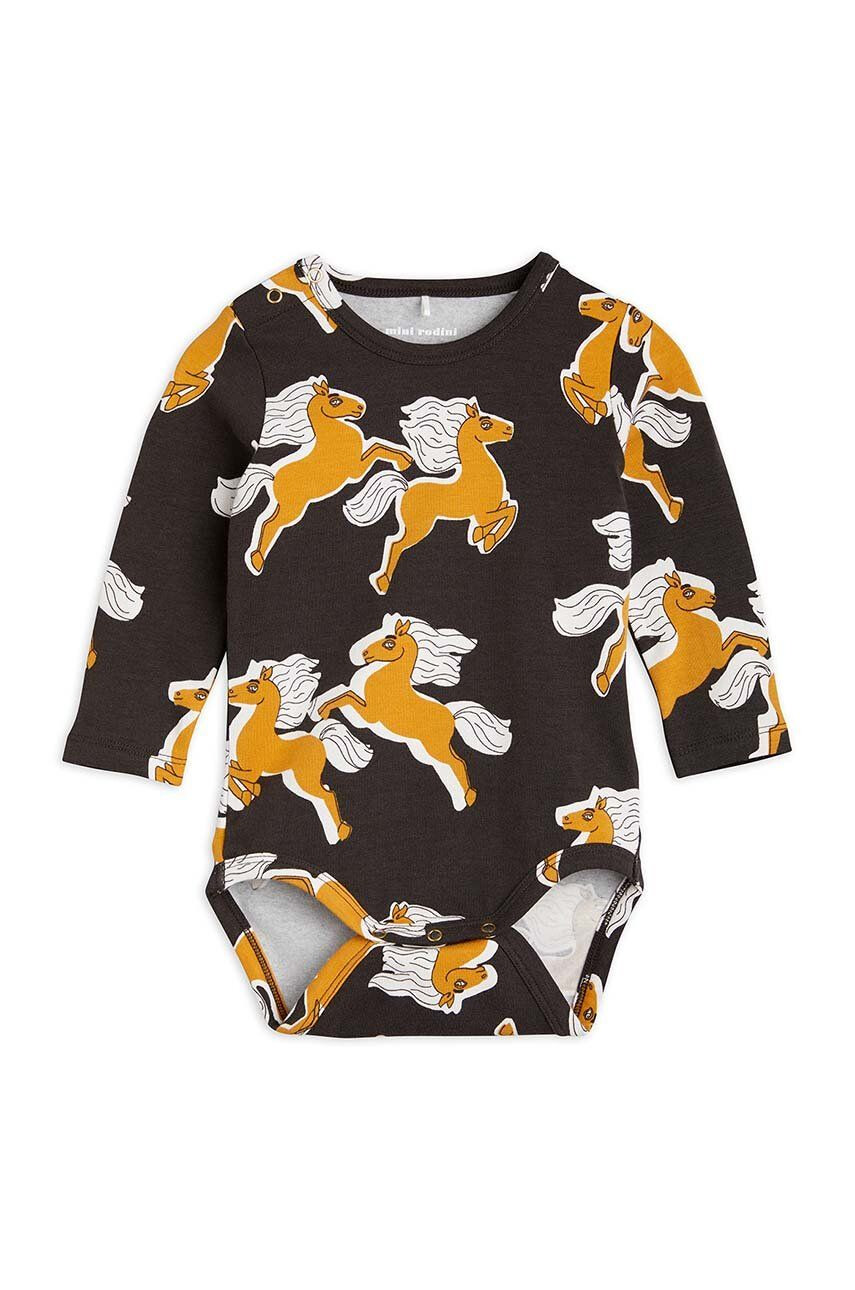 Mini Rodini Body bebe Horses - Pled.ro