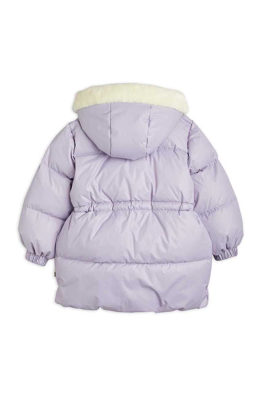 Mini Rodini geaca copii culoarea violet - Pled.ro