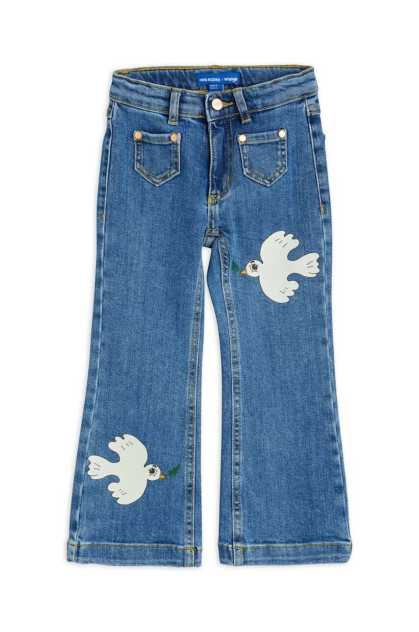 Mini Rodini jeans copii x Wrangler - Pled.ro