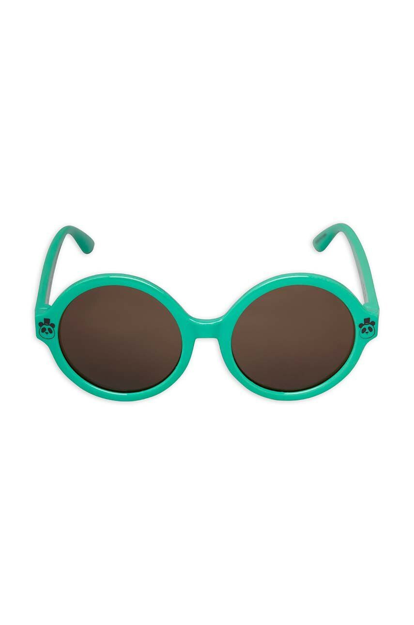 Mini Rodini ochelari de soare copii culoarea verde - Pled.ro