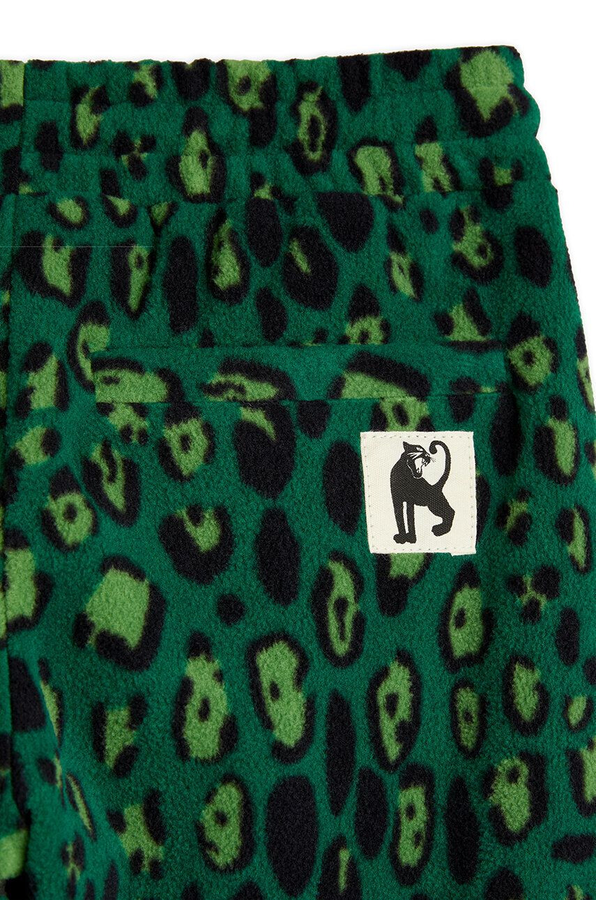 Mini Rodini pantaloni de trening pentru copii culoarea verde modelator - Pled.ro