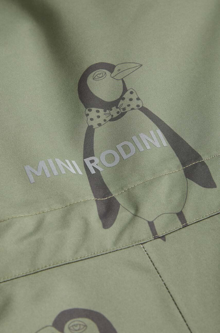 Mini Rodini salopete de iarna pentru copii culoarea verde - Pled.ro