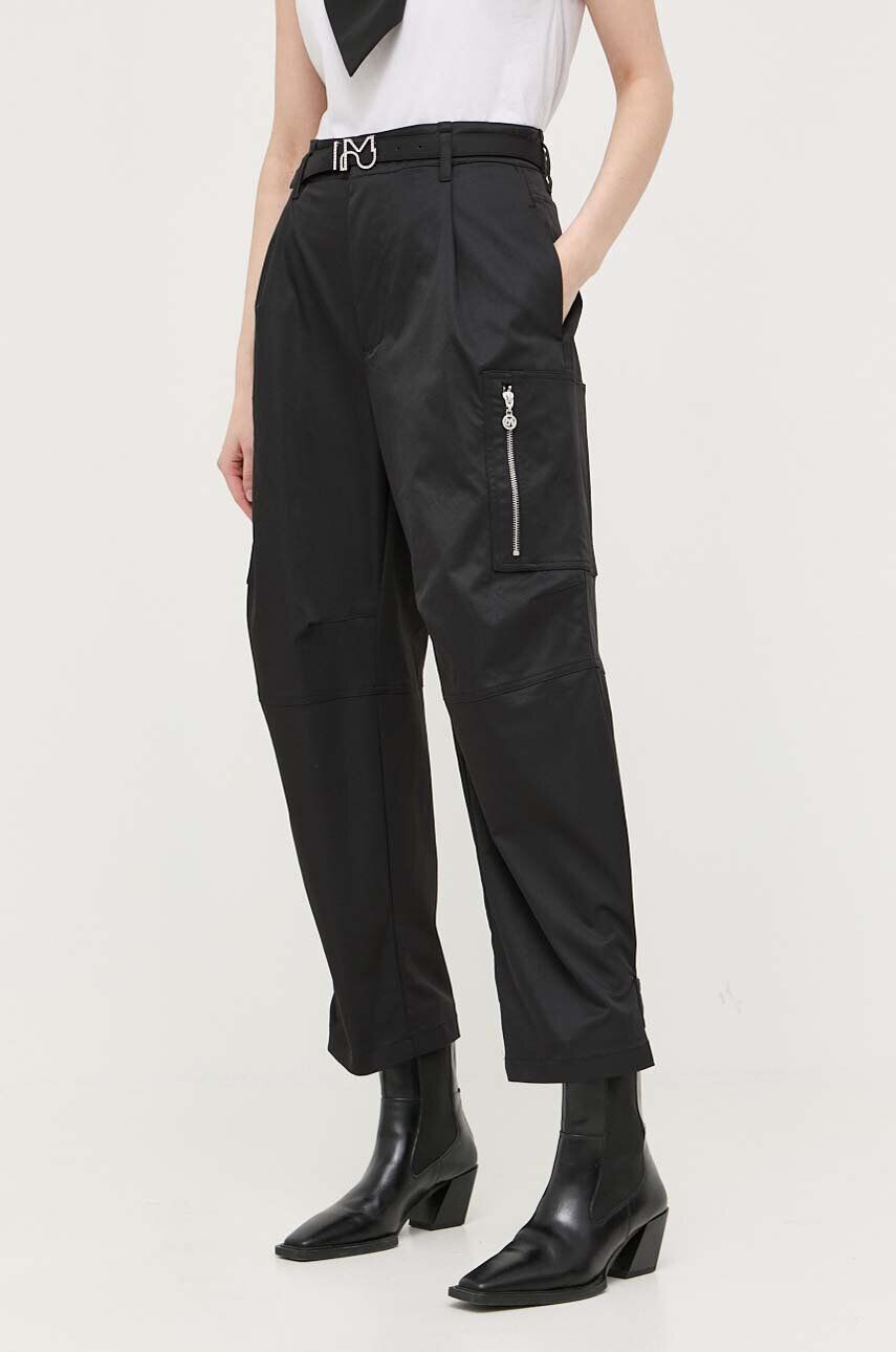 Miss Sixty pantaloni femei culoarea negru drept high waist - Pled.ro