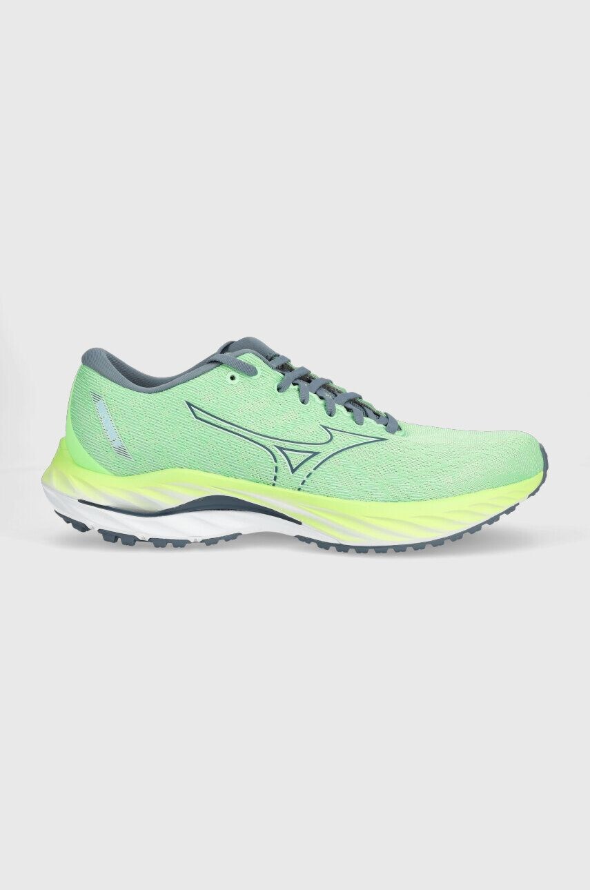 Mizuno pantofi de alergat Wave Inspire 19 culoarea verde - Pled.ro