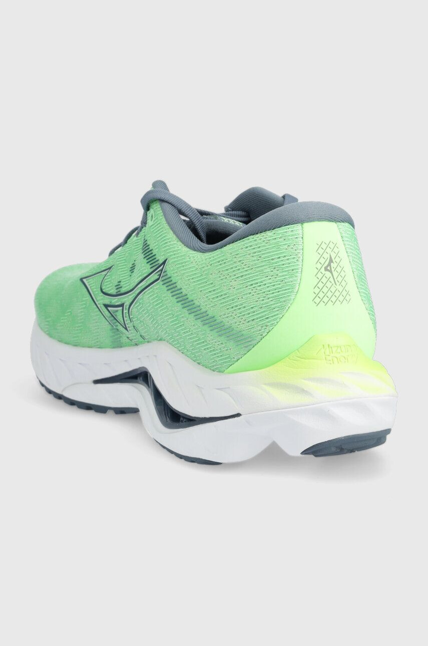 Mizuno pantofi de alergat Wave Inspire 19 culoarea verde - Pled.ro